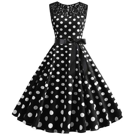 vintage polka dot dress lace dress vintage floral lace dress polka dress retro dress lace