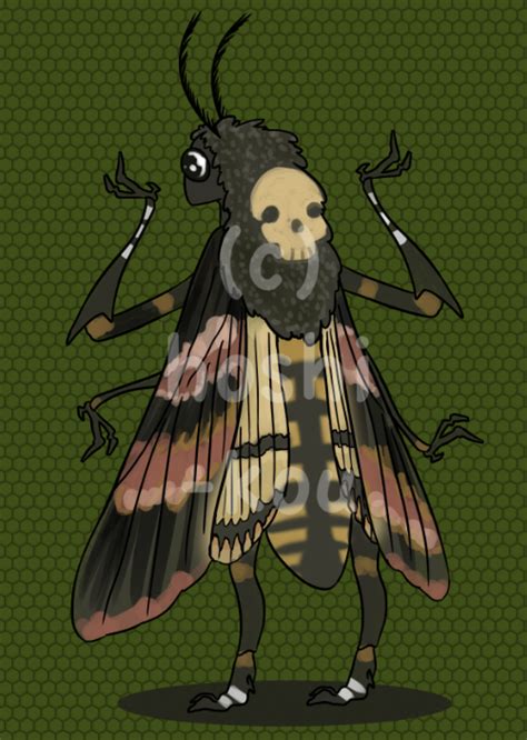Day 13 Insect Girl She Is A Deaths Head Hawk Moth 30 Day