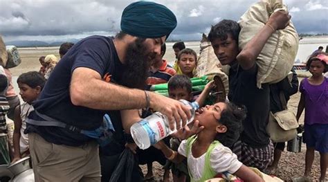 Rohingya Crisis Sikh Volunteers Reach Bangladesh Myanmar Border To