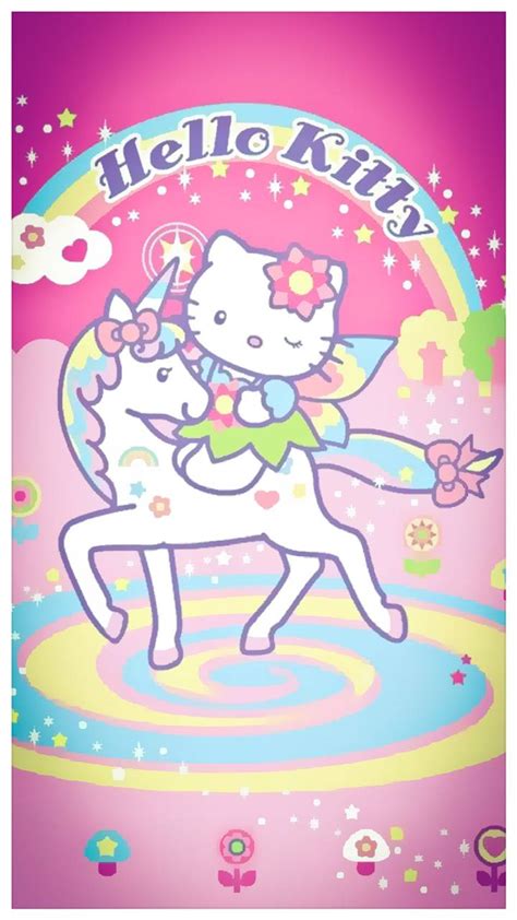Hello Kitty Unicorn Wallpaper By Z7v12 6b Free On Zedge™