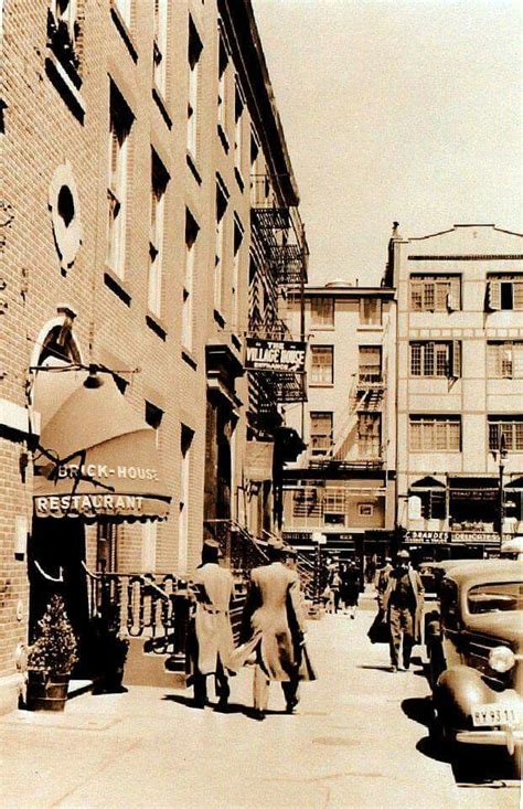 Macdougal St At The Sw Corner Of 8th St 1937 Pl Sperr Via Nypl New York City Pictures