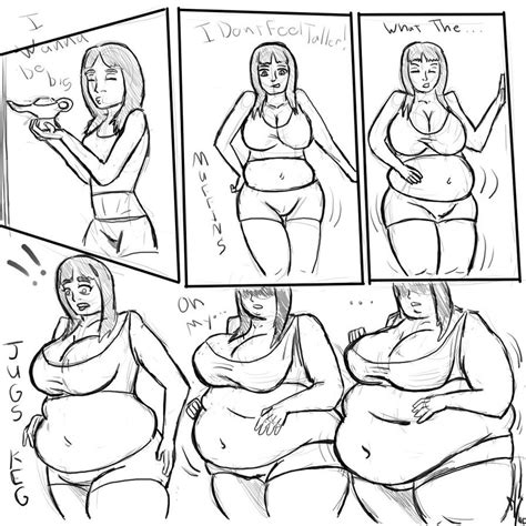 Deviantart female weight gain 💖 JustafunGUY23 в Твиттере: "B