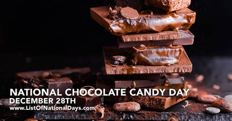National Chocolate Candy Day List Of National Days