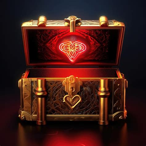 premium ai image mysterious treasure chest