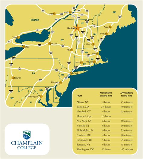 Champlain Campus Map Zip Code Map