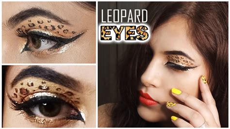 Leopard Eye Makeup How To Do Leopard Print Eyeshadow Makeup Riami