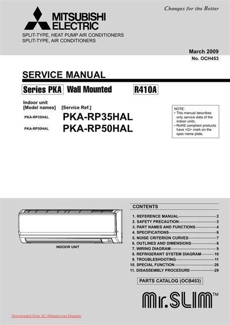 If the air conditioning system is installed incorrectly, water leakage, electric shock and/or fire may occur. 4 Images Mitsubishi Electric Air Conditioner User Manual ...