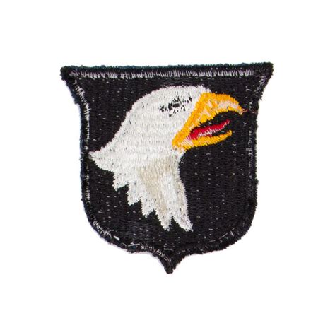 Original Vietnam Era Us Made Full Colour Cut Edge 101st Airborne Divis