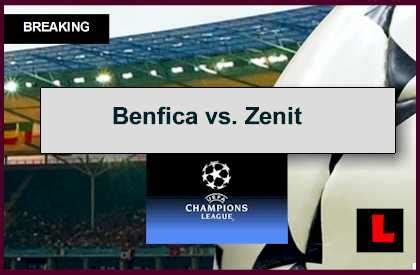 For the best possible experience, we recommend using. UEFA Champions League 2014 Results Today Prompt Benfica vs. Zenit Score