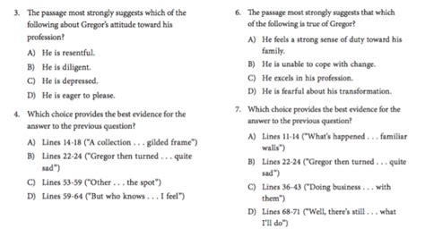 Answer the questions below with words taken from reading passage 3. What are Citing Textual Evidence Questions on the New SAT? - Kaplan Test Prep
