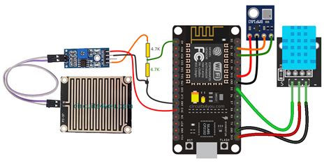 Esp8266 Bme280 Based Weather Station Live Monitoring Nodemcu With