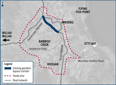 Bruce Highway Innisfail Cairns Innisfail Bypass Plan And Preserve