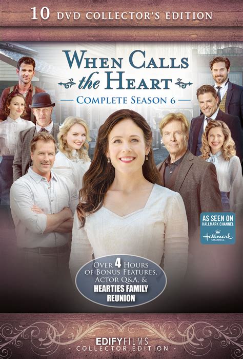 When Calls The Heart Season 6 Complete Hallmark Channel 10 Dvd Set