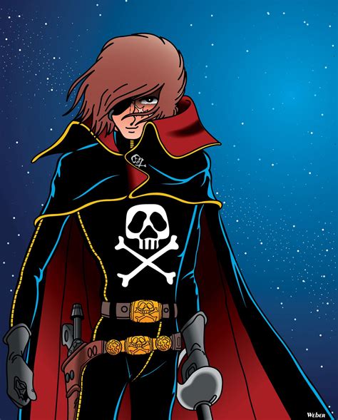 Captain Harlock Otaku Manga Anime Space Pirate Captain Harlock