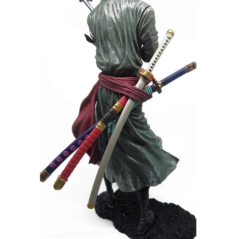 Roronoa Zoro Pvc Action Figure 20cm One Piece Merchandise Free