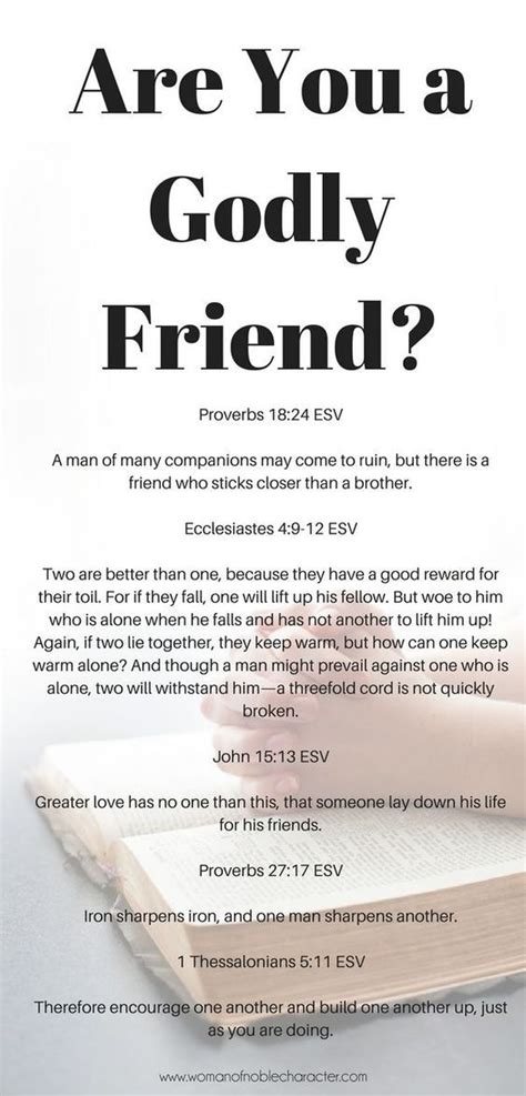 Are You A Godly Friend What Godly Friendship Is And Isnt Friendship