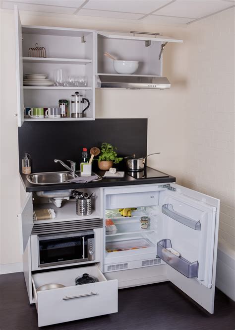 Mod Kitchenette From John Strand Tiny Kitchen Design Small Apartment