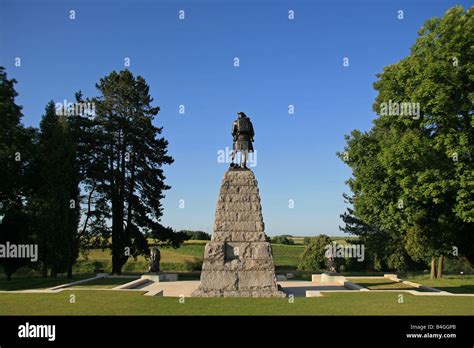 The 51st Highland Division Memorial In The Newfoundland Memorial Park