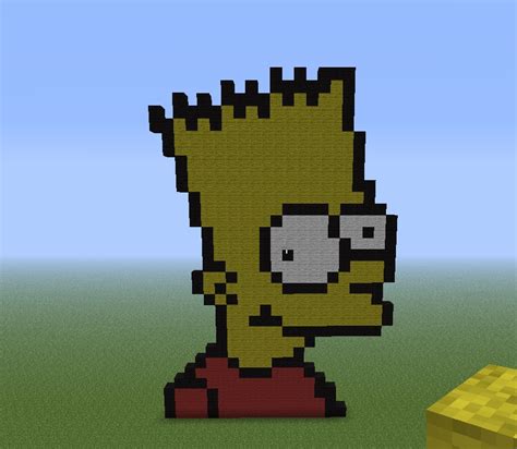 Bart From The Simpsons Minecraft Project