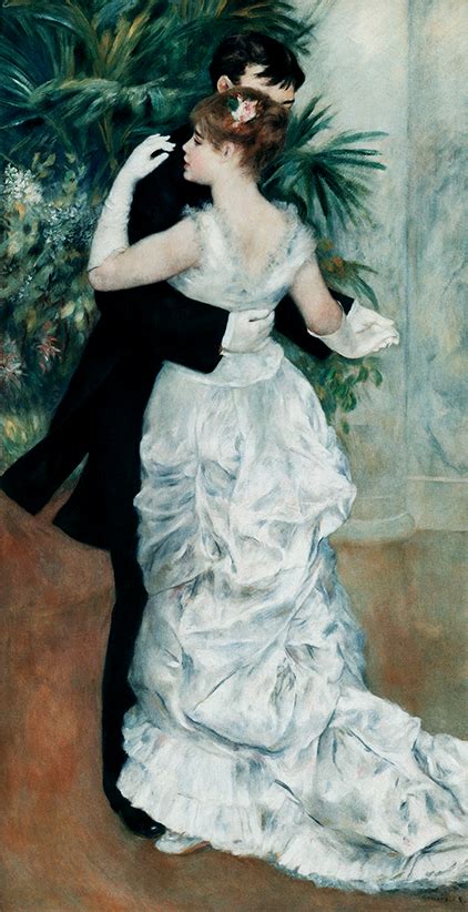 Dance In The City 1883 Renoir Art Impressionniste Pierre Auguste Renoir