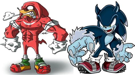 Sonic Characters As Monsters 2017 Sonic In Real Life