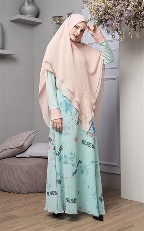 haniyyah set sisesa baju gamis baju syari dress hijab modern si se sa