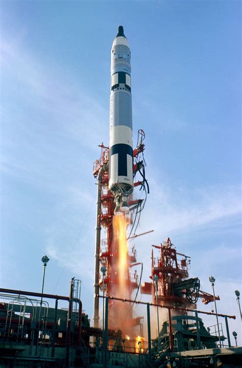 Gemini 12 Lifts Off From Lc 19 On November 11 1966 For Nasas Last