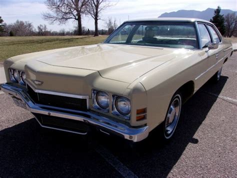 1972 Chevrolet Impala 4 Door Sedan Low Original Miles For Sale