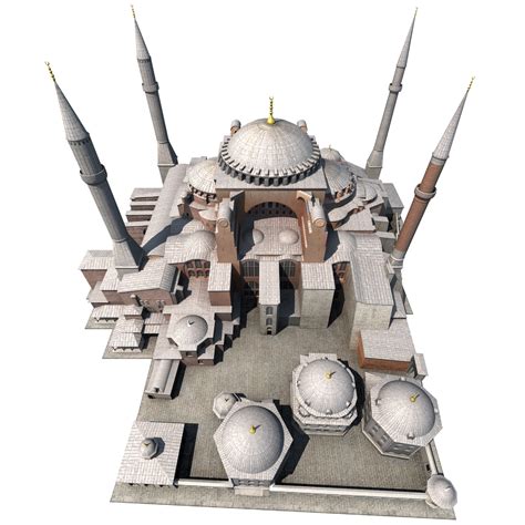 3d Model Hagia Sophia
