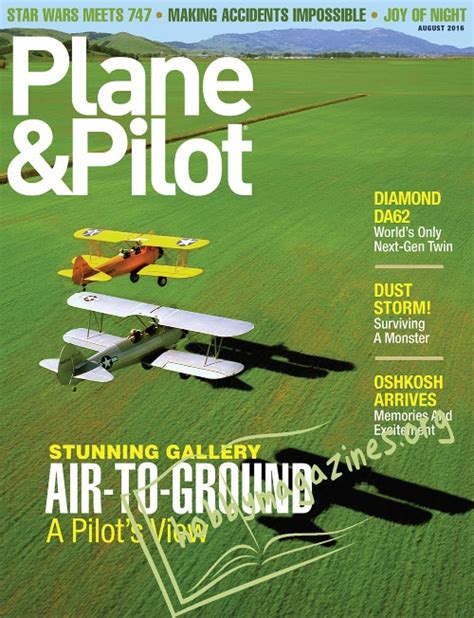 Plane And Pilot August 2016 Download Digital Copy Magazines And Books