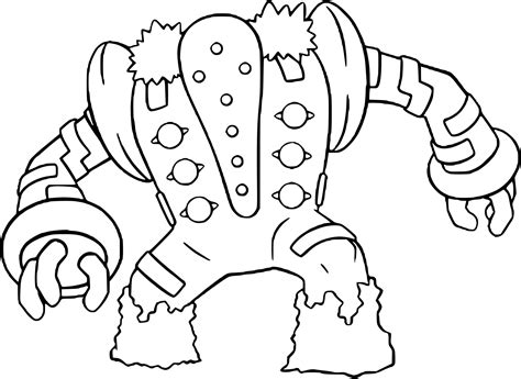 Pokemon Emboar Coloring Page Sketch Coloring Page