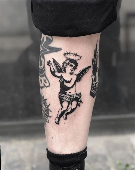 41 best dead rose tattoos images on pinterest. 17+ Tattoo Rose Vintage Inspiration | Cupid tattoo ...