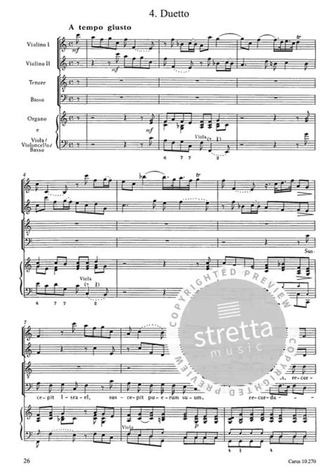 Magnificat In B From Francesco Durante Buy Now In The Stretta Sheet
