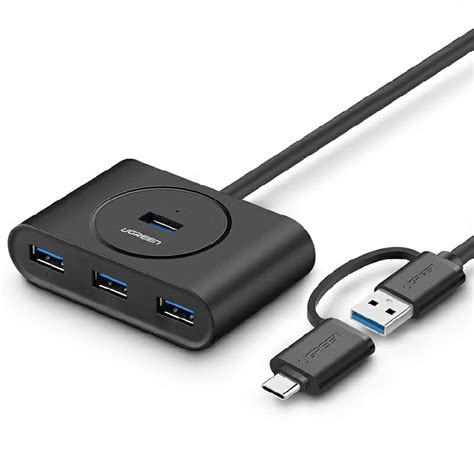 Ugreen 4 Ports Usb Hub Type C Usb Otg Converter Price In Pakistan