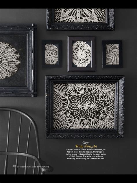 Pin By Melissa Lawver On Decorating Ideas Framed Doilies Decor
