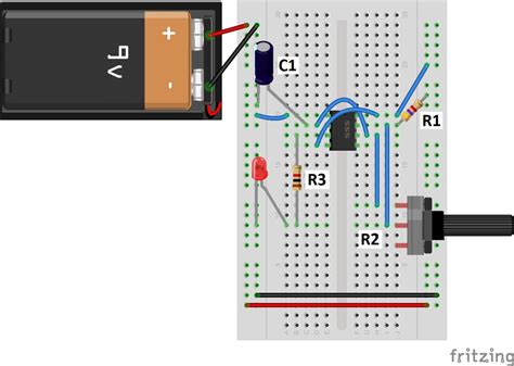 555 Timer Basics Astable Mode