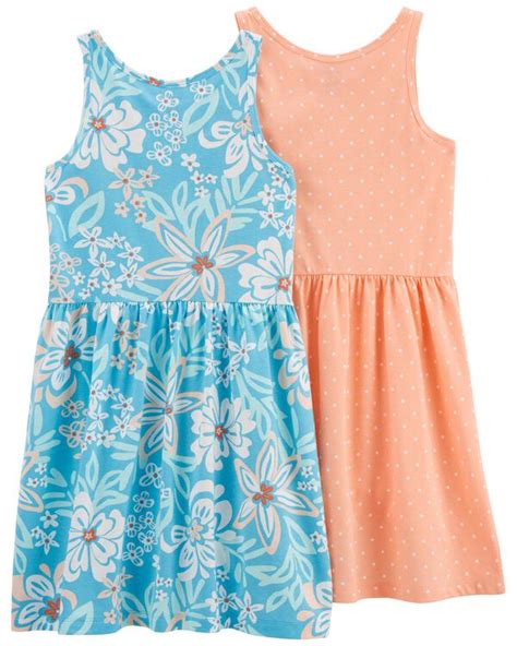 Orangeblue Kid 2 Pack Jersey Dresses