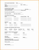 Commercial Insurance Quote Sheet Photos