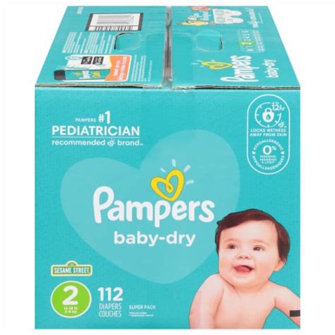 Pampers Baby Dry Size 2 Diapers 112 Ct Foods Co