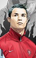 .Caricaturas-Dibujos Cristiano Ronaldo on Behance | Real Madrid ...