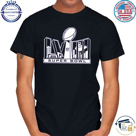 The Official Super Bowl Lviii One Color Logo Shirt Hoodie Sweater