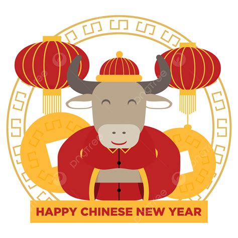 Chinese New Year Vector Art Png Flat Design Of Chinese New Year 2021