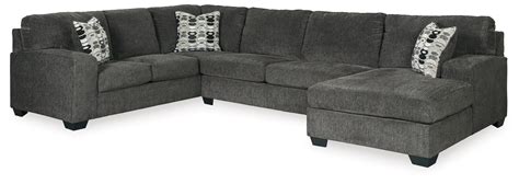 Ballinasloe 3 Piece Sectional With Chaise 80703s2 By Signature Design