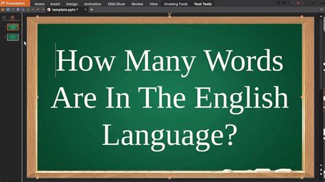 How Many Words In The English Language Shalfeiのblog