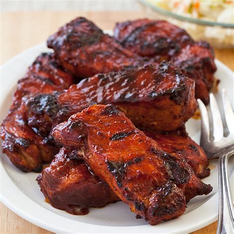 Great for grilling, these are perfect for your next backyard barbecue! Barbecued Country-Style Ribs Recipe | KeepRecipes: Your ...