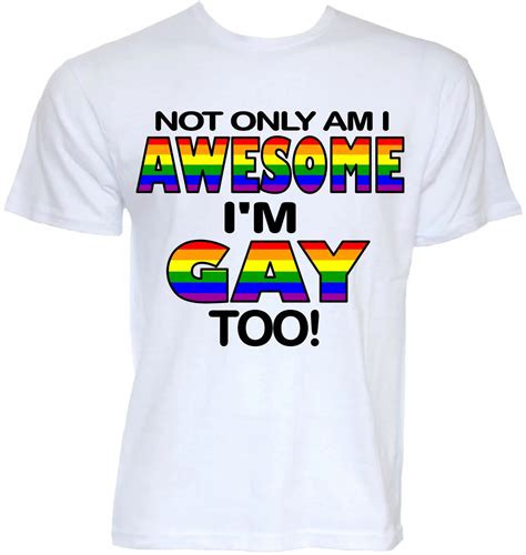 Gildan Mens Womens Funny Cool Novelty Joke Gay Pride Slogan Flag T Shirts Lgbt Ts Hip Hop