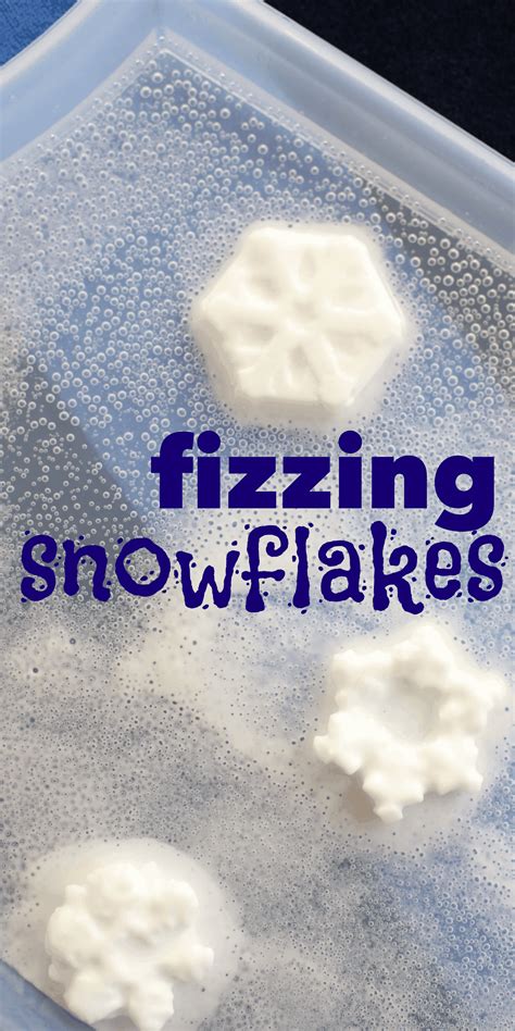 Indoor Activity For Toddlers Fizzing Snowflakes I Can