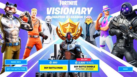 Fortnite Chapter 2 Season 7 Battle Pass Release Date Skins Names Gambaran