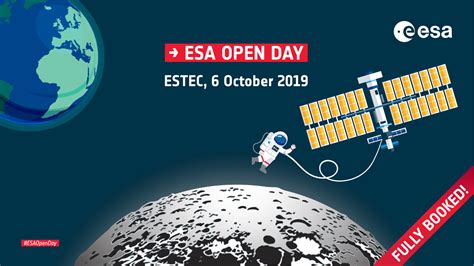 Esa Octobers Esa Open Day Looks To The Moon