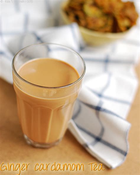 Ginger Cardamom Tea Recipe How To Make Tea Raks Kitchen